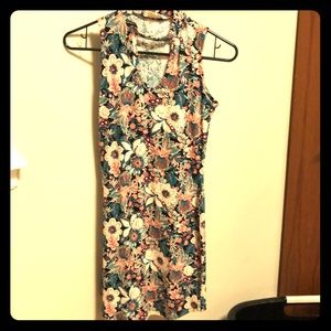 Body con floral dress